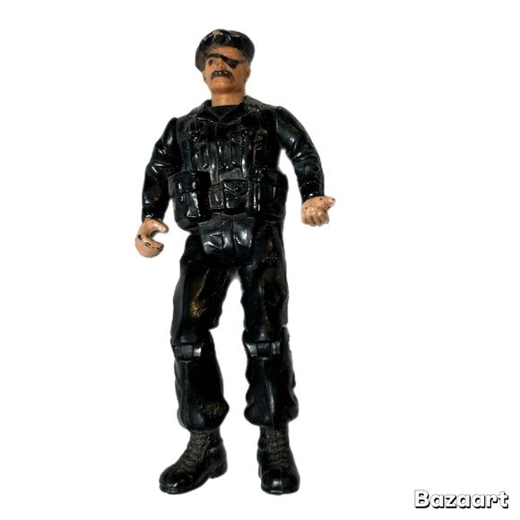 THE BAD GUYS SNAKE 1981 Remco Toys SGT ROCK Action Figure DC Comics - Picture 1 of 4